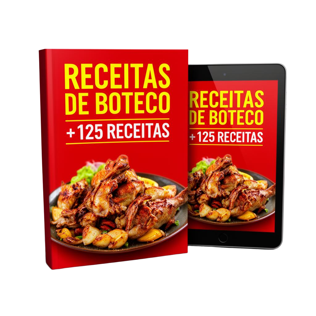 Ebook Receitas de Boteco com mais de 125 receitas